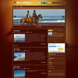 HorseRiding Blogger Template