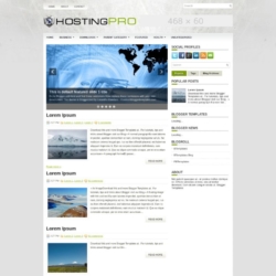 HostingPro Blogger Template