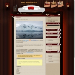 Hotel Rental Service Blogger Template