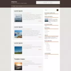 Jobpress Blogger Template