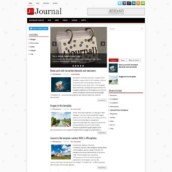 Journal Blogger Template