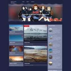 K-On!! Blogger Template