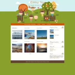 Kiddiez Shop Blogger Template