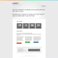 Lexiity Blogger Template