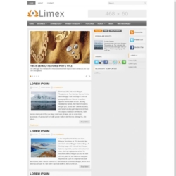 Limex Blogger Template