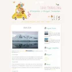 Love Traveling Blogger Template