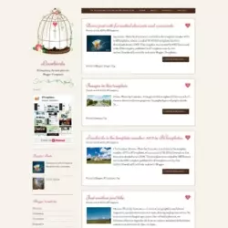 Lovebirds Blogger Template