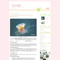 Lovely Blogger Template