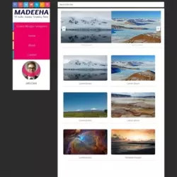 Madeeha Blogger Template