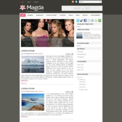 Magda Blogger Template