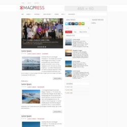MagPress Blogger Template