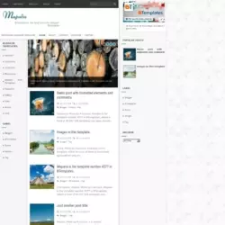 Mapalia Blogger Template