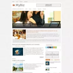 MyBiz Blogger Template