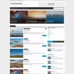 MyExtraNews Blogger Template