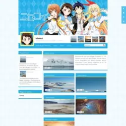 Nisekoi Blogger Template