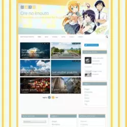 Ore no Imouto Blogger Template