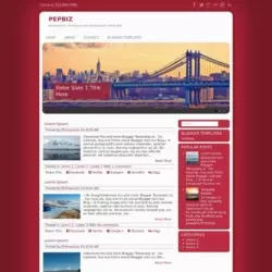 PepBiz Blogger Template