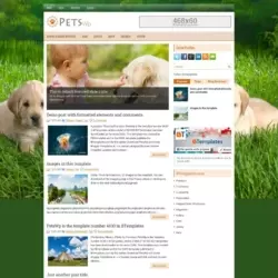 PetsWp Blogger Template