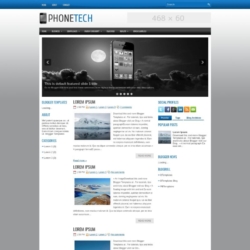 PhoneTech Blogger Template