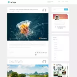 Pratico Blogger Template