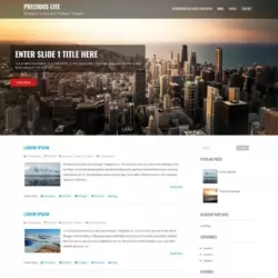 Precious Lite Blogger Template