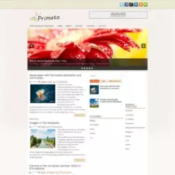 Primato Blogger Template