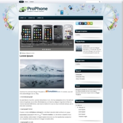 ProPhone Blogger Template