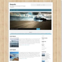 Rasputin Blogger Template