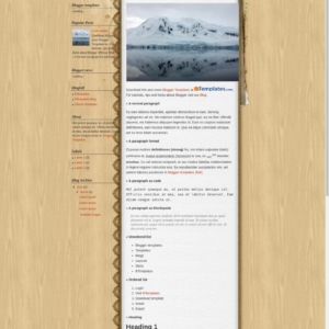 Space Blogger templates 2026