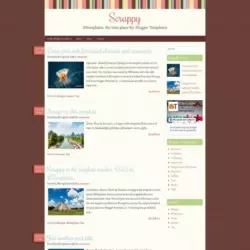 Scrappy Blogger Template