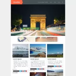 Scroller Blogger Template