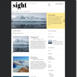 Sight Blogger Template