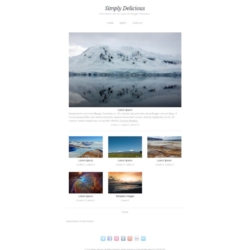 Simply Delicious Blogger Template