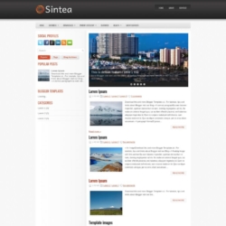 Sintea Blogger Template