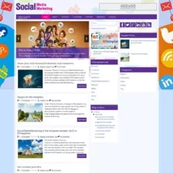 SocialMediaMarketing Blogger Template