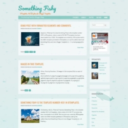 Something Fishy Blogger Template