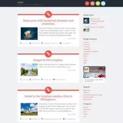 Sorbet Blogger Template