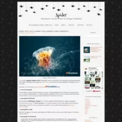 Spider Blogger Template