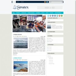 Stratex Blogger Template