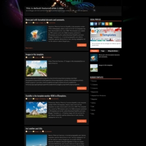 Science Blogger Templates - BTemplates