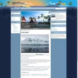 StylishTravel Blogger Template