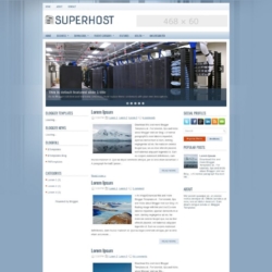 SuperHost Blogger Template