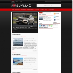 SuvMag Blogger Template