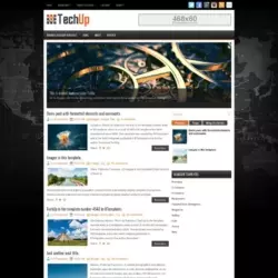 TechUp Blogger Template