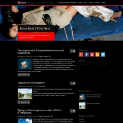 Tethys Blogger Template