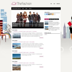 TheFashion Blogger Template