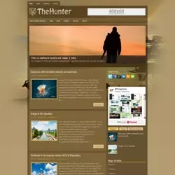 TheHunter Blogger Template