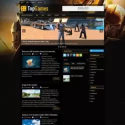 TopGames Blogger Template