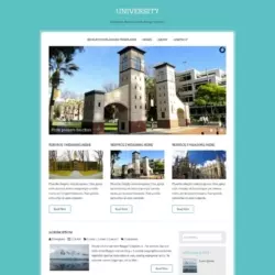 University Blogger Template