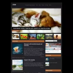 Uturn Blogger Template